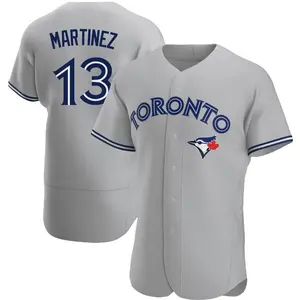 Orelvis Martinez Toronto Blue Jays Authentic Road Jersey - Gray