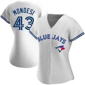 Raul Mondesi Toronto Blue Jays Women's Authentic Home Jersey - White