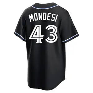Raul Mondesi Toronto Blue Jays Youth Replica Fashion Out Jersey - Black