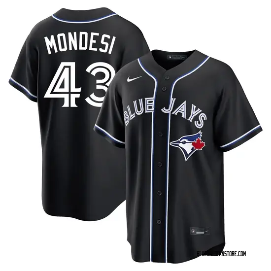 Raul Mondesi Toronto Blue Jays Youth Replica Fashion Out Jersey - Black