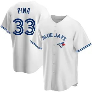 Robinson Pina Toronto Blue Jays Replica Home Jersey - White