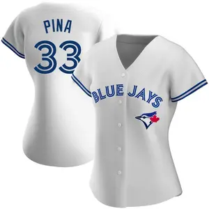 Robinson Pina Toronto Blue Jays Women's Replica Home Jersey - White