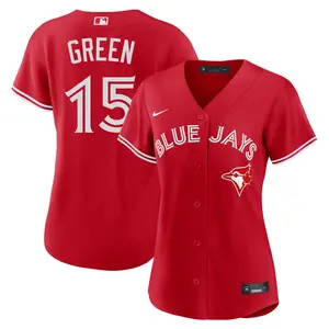 Shawn Green Toronto Blue Jays Women's Replica Red Canada Day Jersey - Green
