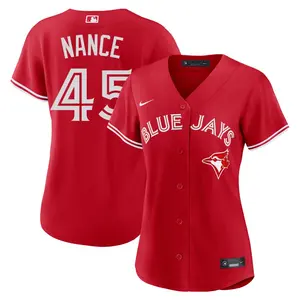 Tommy Nance Toronto Blue Jays Women's Replica Canada Day Jersey - Red