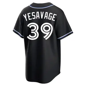 Trey Yesavage Toronto Blue Jays Youth Replica Fashion Out Jersey - Black