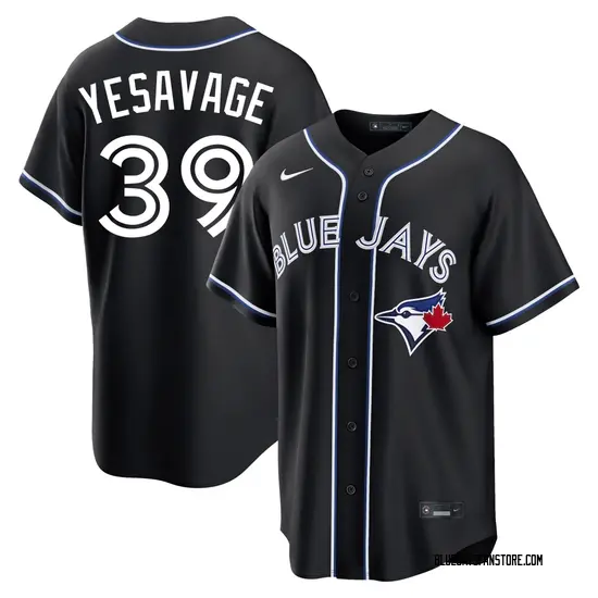 Trey Yesavage Toronto Blue Jays Youth Replica Fashion Out Jersey - Black