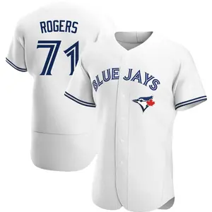 Tyler Rogers Toronto Blue Jays Authentic Home Jersey - White