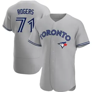 Tyler Rogers Toronto Blue Jays Authentic Road Jersey - Gray