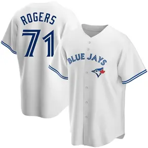 Tyler Rogers Toronto Blue Jays Replica Home Jersey - White