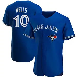 Vernon Wells Toronto Blue Jays Authentic Alternate Jersey - Royal