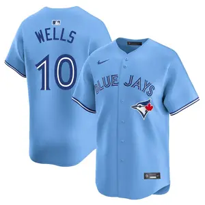 Vernon Wells Toronto Blue Jays Limited Powder Alternate Jersey - Blue