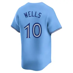 Vernon Wells Toronto Blue Jays Youth Limited Powder Alternate Jersey - Blue