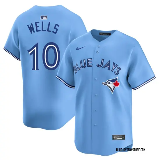Vernon Wells Toronto Blue Jays Youth Limited Powder Alternate Jersey - Blue