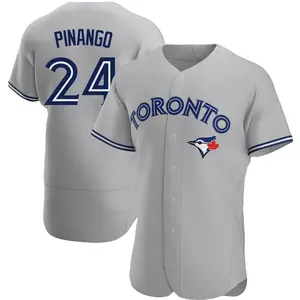 Yohendrick Pinango Toronto Blue Jays Authentic Road Jersey - Gray
